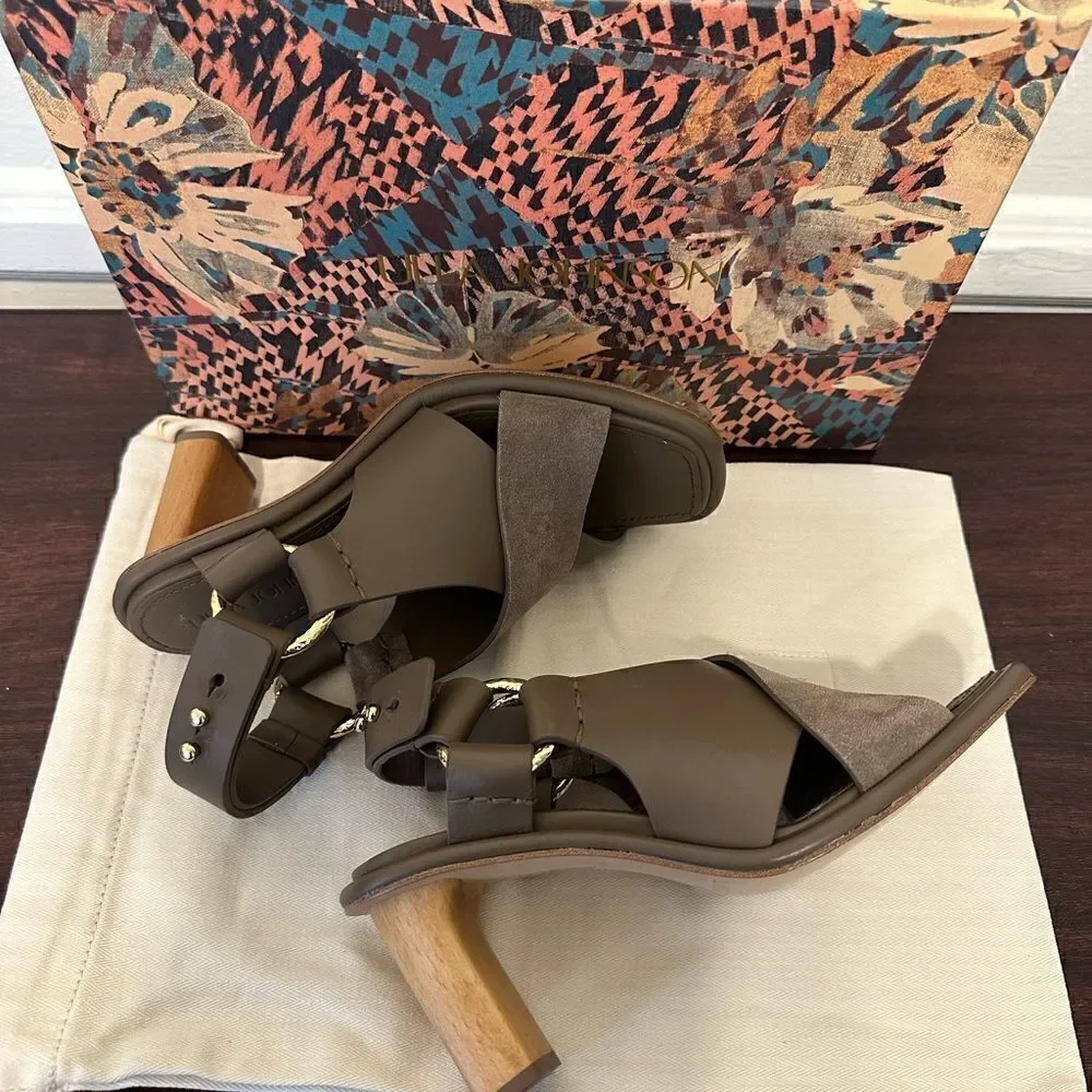 Ulla Johnson leather Crisscross Sandal size 5 new
